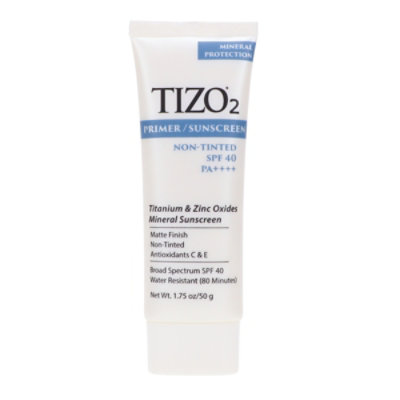TIZO 2 Facial Mineral Primer/Sunscreen SPF 40 Water Resistant 1.75 oz - Image 1