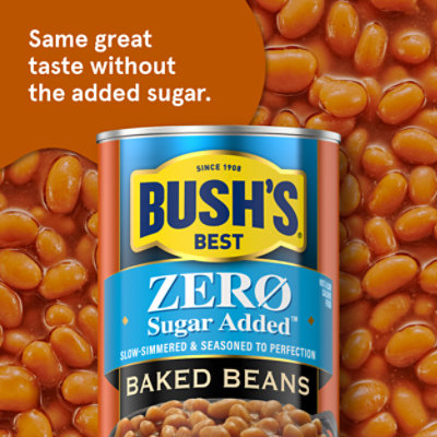 Bush's Zero Sugar Added Baked Beans 27.5oz. - 27.5 OZ - Image 2