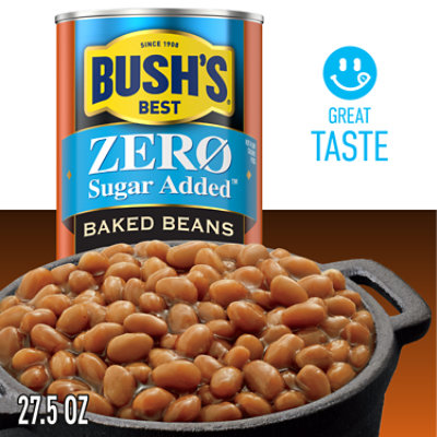 Bush's Zero Sugar Added Baked Beans 27.5oz. - 27.5 OZ - Image 5