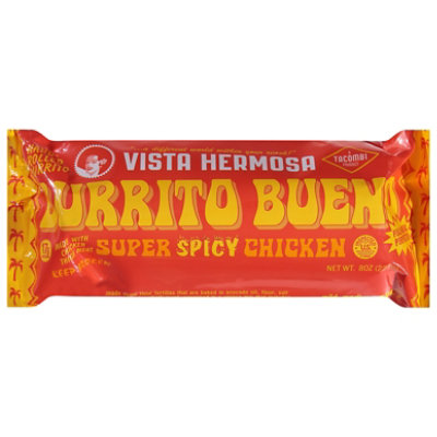 Vista Hermosa Frozen Burrito Chicken - 8 OZ - Image 3