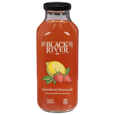 Black River Strawberry Lemonade 100% Natural - 33.8 OZ - Image 3