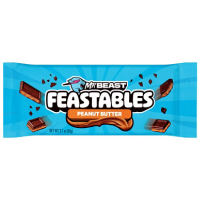 Feastables MrBeast Peanut Butter Milk Chocolate Bar - 2.1 OZ - Image 1