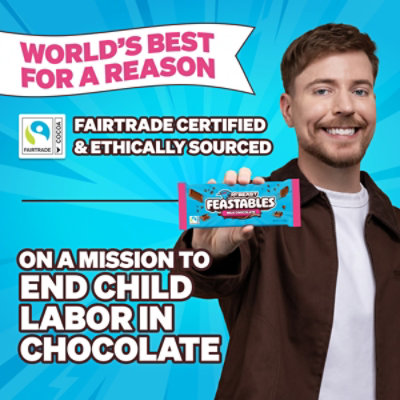 Feastables MrBeast Milk Chocolate Bar - 2.1 OZ - Image 5