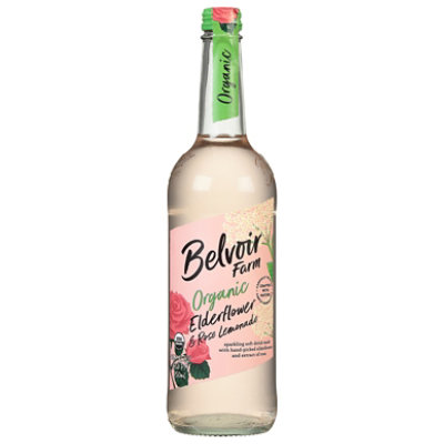 Belvoir Beverage Elderflower And Rose Lemonade Organic - 25.4 FZ