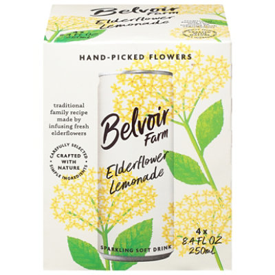 Belvoir Lemonade Elderflower 4pk - 4-33.6 FZ - Image 3