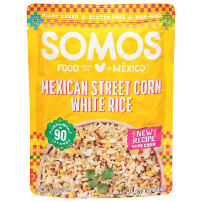 Somos Rice White Mexican Street Corn - 8.8 OZ - Image 1
