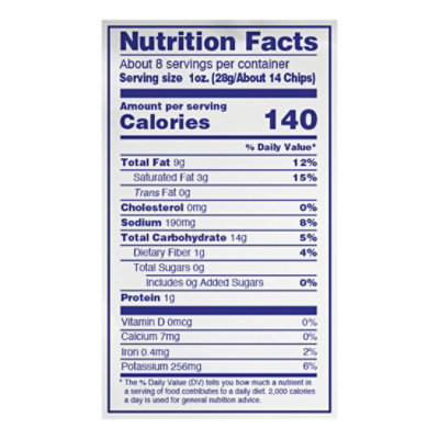 Wise Ridgies Cheddar & Sour Cream 7.875oz - 7.875 OZ - Image 3