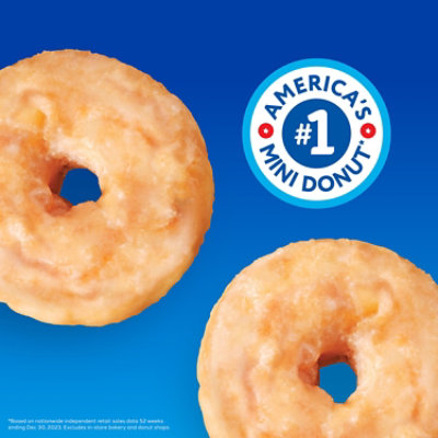 HOSTESS DONETTES Old Fashioned Mini Donuts Poppable Snack Resealable Bag - 10.5 oz - Image 3