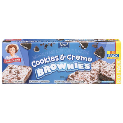 Little Debbie Bp Cookies & Creme Brownies 27.98 Oz - 27.98 OZ - Image 3