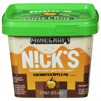 Nicks Ice Cream Apple Pie Minecraft - 16 FZ - Image 1