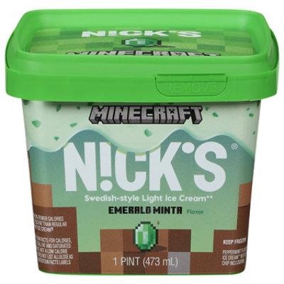 Nicks Ice Cream Emerald Minta Minecraft - 16 FZ - jewelosco