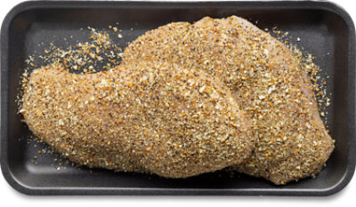 Chicken Breast Bone In Lemon Pepper Seasoning - LB - Image 1