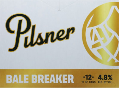 Bale Breaker Pilsner Can 12-12 Fl Oz - 12-12 FZ - Image 4