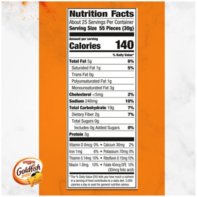 Goldfish Baked with Whole Grain Cheddar Crackers - 27.3 Oz - Image 4