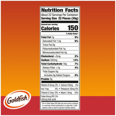 Goldfish Sharp Cheddar Baked Snack Crackers - 24.3 Oz - Image 4