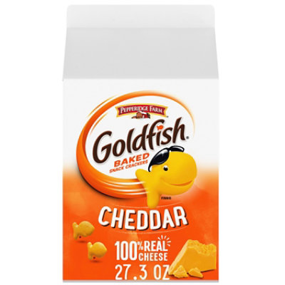 Goldfish Cheddar Cheese Crackers - 27.3 Oz - Image 1