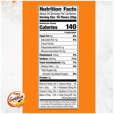 Goldfish Cheddar Cheese Crackers - 27.3 Oz - Image 4