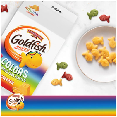 Pepperidge Farm Goldfish Colors Cheddar Cheese Crackers - 27.3 Oz - Image 3