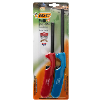 Bic 2 Pk Multi-purpose Lighter Classic & Extra Long - 2 CT - Image 3