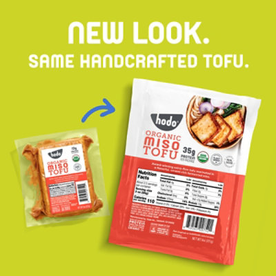 Hodo Organic Miso Extra Firm Tofu - 8 OZ - Image 3