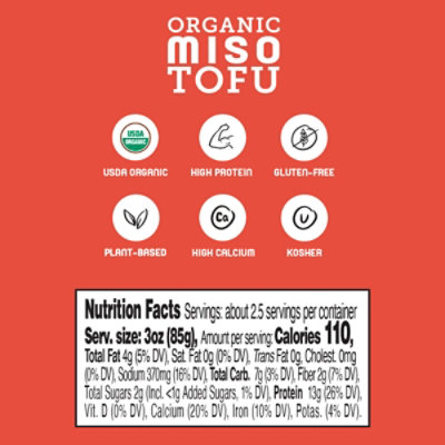 Hodo Organic Miso Extra Firm Tofu - 8 OZ - Image 4