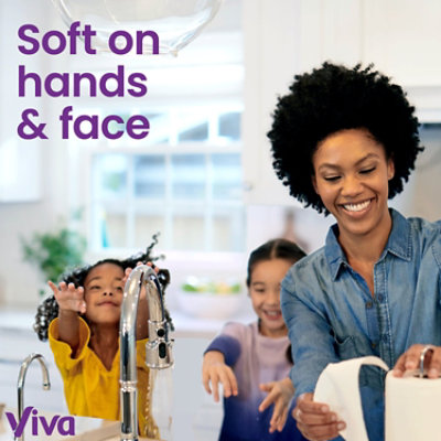 Viva Signature Cloth 1-Ply Paper Towel - 6 Roll - Image 4