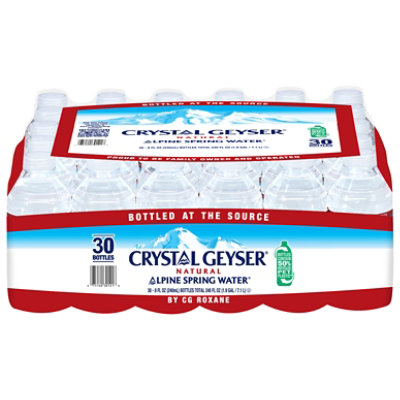Crystal Geyser Alpine Spring Water 30-8fz - 30-8 FZ