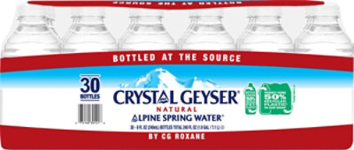 Crystal Geyser Alpine Spring Water 30-8fz - 30-8 FZ - Image 3