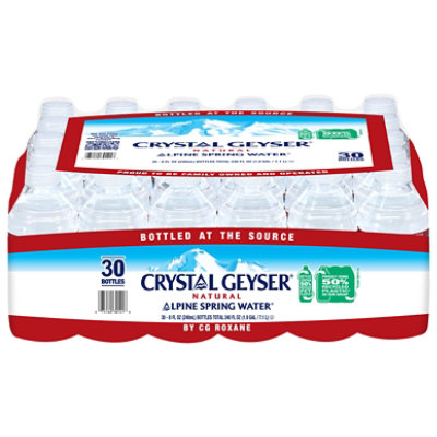 Crystal Geyser Alpine Spring Water 30-8fz - 30-8 FZ - Image 1