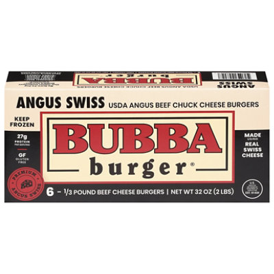 Angus Swiss Bubba Burger 2lb - 32 OZ - Image 3