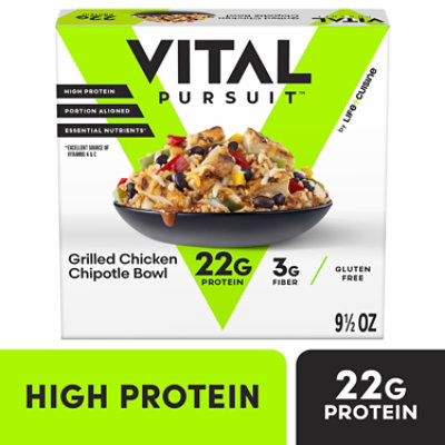 Vital Pursuit High Protein Grilled Chicken Chipotle Bowl - 9.5 Oz - Image 1