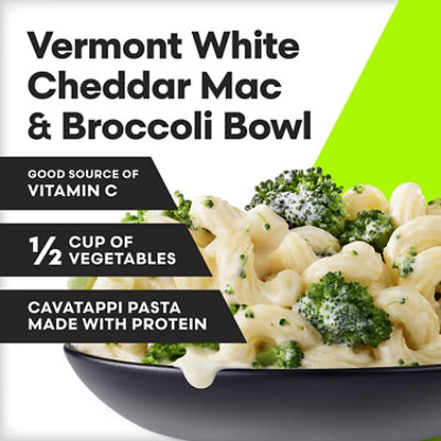 Vital Pursuit High Protein White Cheddar Mac and Broccoli Bowl - 9.5 Oz - Image 3