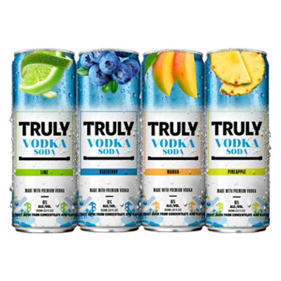 Truly Vodka Soda Classic Variety Pack Cans - 8-12 Fl. Oz. - Image 2