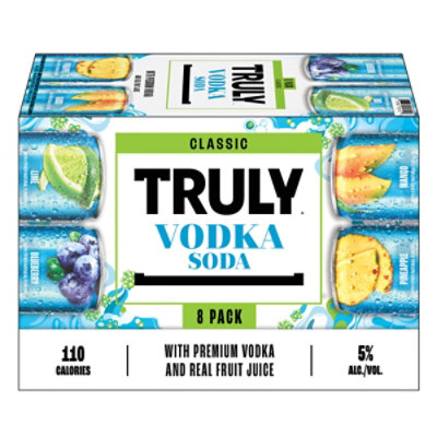 Truly Vodka Soda Classic Variety Pack Cans - 8-12 Fl. Oz. - Image 3