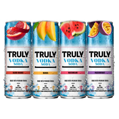 Truly Vodka Soda Paradise Variety Pack Cans - 8-12 Fl. Oz. - Image 2