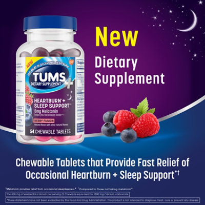 Tums Bites Pan Coated Chew 300mg 1x50 - 54 CT - Image 3