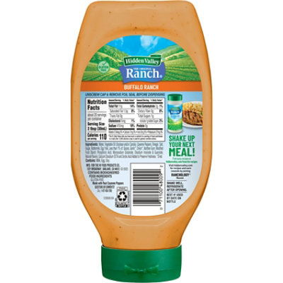 Hidden Valley Easy Squeeze Original Ranch With Buffalo Salad Dressing & Topping, Gluten Free, Keto - 20 FZ - Image 2