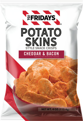 Tgif Cheddar & Bacon Potato Skins - 4.0 OZ - Image 1