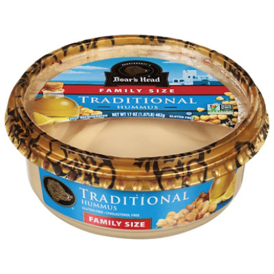 Boars Head Traditional Hummus Family Size - 17 OZ - Image 2