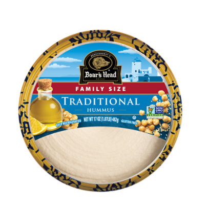 Boars Head Traditional Hummus Family Size - 17 OZ - Image 1