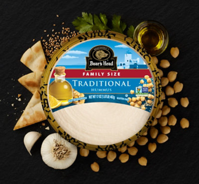 Boars Head Traditional Hummus Family Size - 17 OZ - Image 5