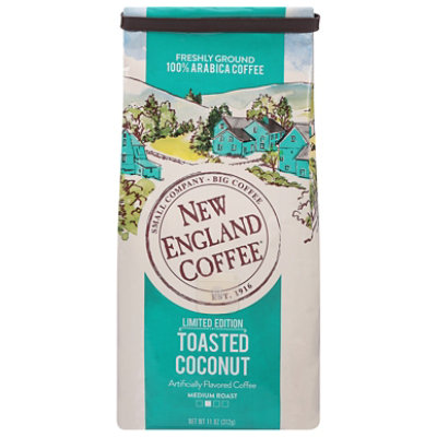 New England Coffee Toasted Coconut 11oz - 11 OZ - Image 3