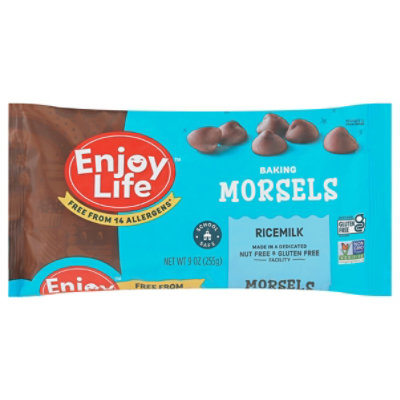 Enjoy Life Chocolate Ricemilk Baking 9 Oz (Pack of 12) - Image 1