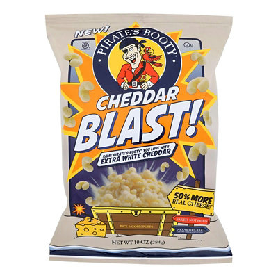 Pirate's Booty - Pirate Booty Cheddar Blast 10 oz (Pack of 6) - Image 1