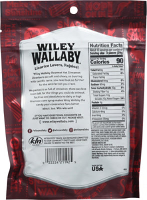 Wiley Wallaby Hot Cinnamon Licorice - 10OZ - Image 6