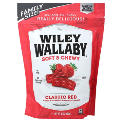 Wiley Wallaby Red Licorice - 24OZ - Image 3