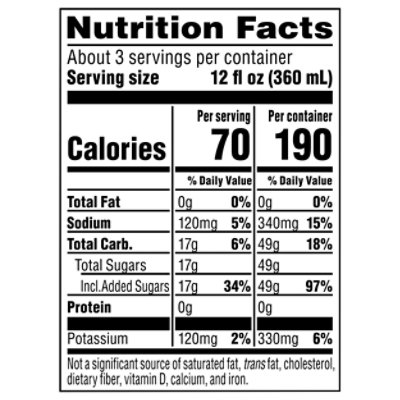 Brisk Blood Orange Iced Tea - 1 Liter - Image 3