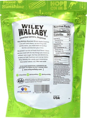 Wiley Wallaby Green Apple Licorice - 25 Oz - Image 6