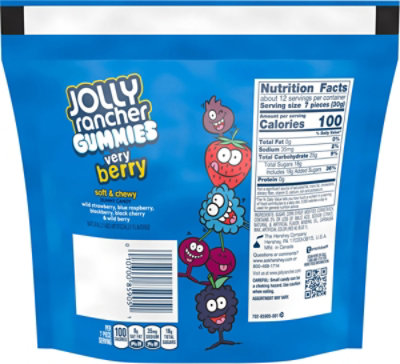 Jolly Rancher Gummies Very Berry Flavors Pouch - 13 Oz - Image 6
