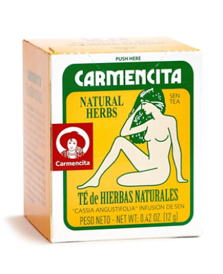 Carmencita Natural Herbs Tea 10 Bags - Image 1